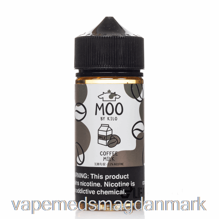Vape Juice Kaffemælk - Moo E-væsker - 100ml 6mg